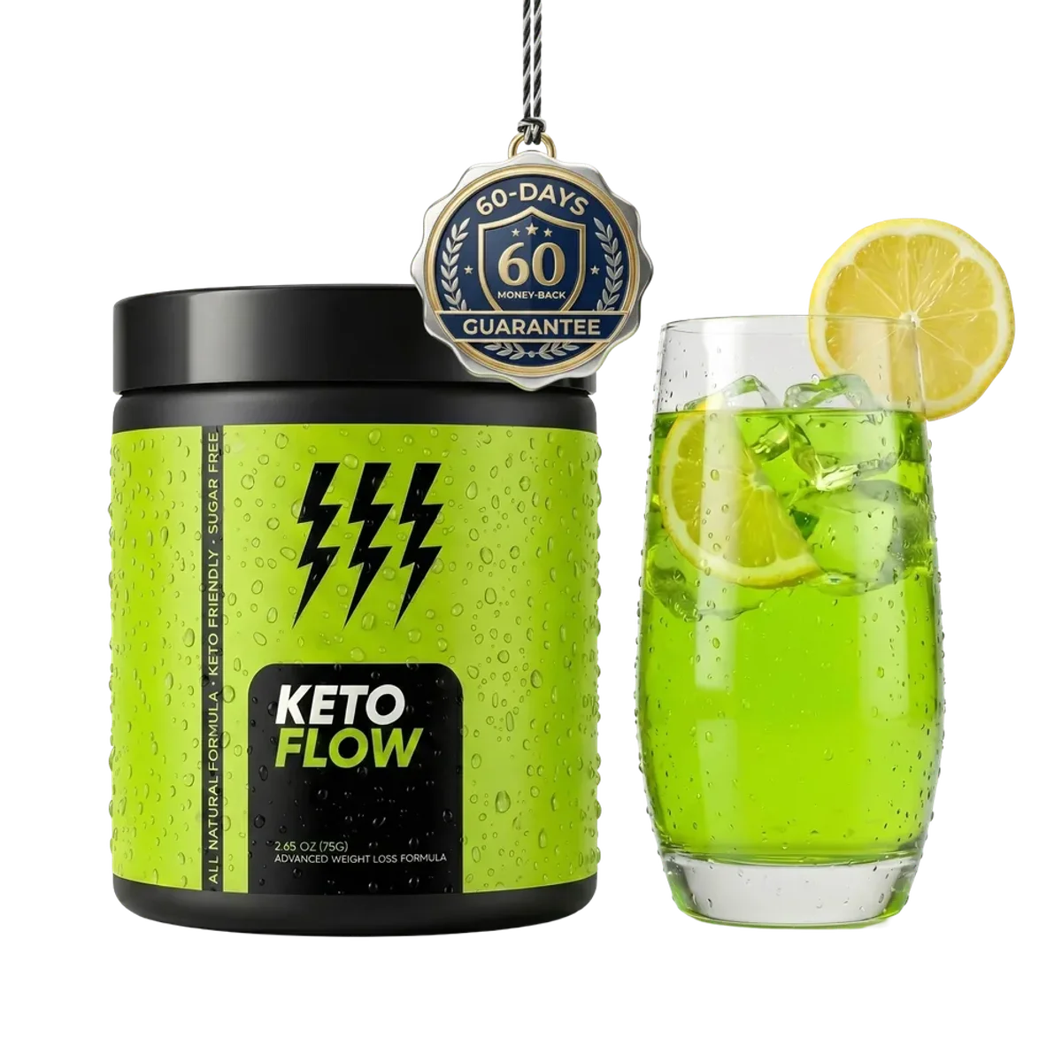 KetoFlow Weight Management Support — Front Label